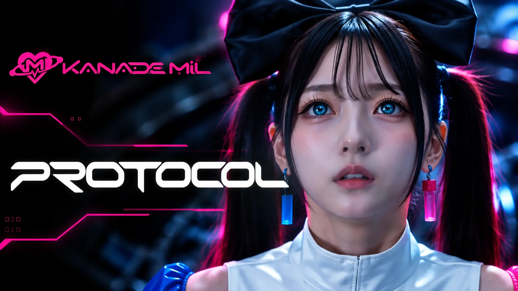 Promotion-Art für Kanade Mils Single Protocol
